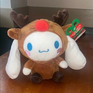 Sanrio Cinnamoroll Reindeer Plush - Brown and White